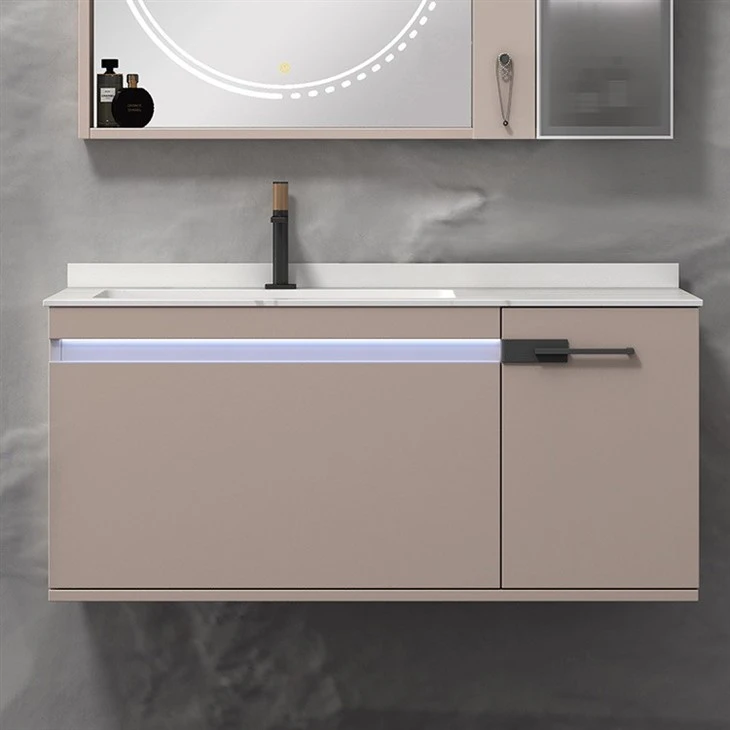 hand basin with cabinet