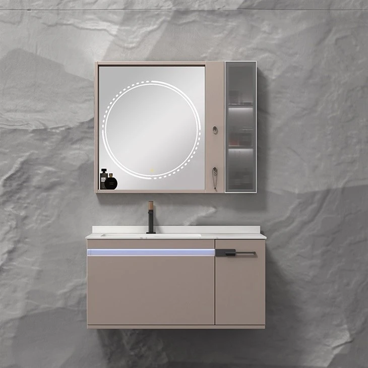 bathroom mirror cabinet wooden